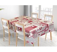Tovaglia Per Salotto Cucina Tavolo 100% Cotone Made In Italy Aprica RP