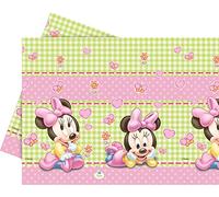 Procos- Tovaglia plastica 120 x 180 cm Baby Minnie, Multicolore, 5PR84353