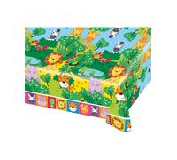 Tovaglia plastica 120x180 cm - animali della giungla