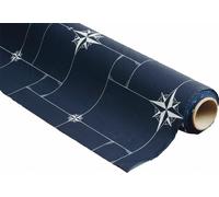 TOVAGLIA PLASTIFICATA BLU MARINE BUSINESS NORTHWIND A METRAGGIO 140 cm