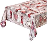 Tovaglia Plastificata Rettangolare Antimacchia, Copritavolo Moderno in Pvc