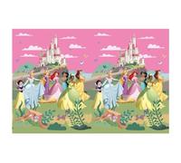 Tovaglia Principesse Disney, decorazione per feste di compleanno e feste a tema, dimensioni: 120 x 180 cm, lavabile, riutilizzabile, tovaglia per feste di compleanno per bambini