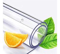 Tovaglia protettiva in plastica trasparente resistente da 3 mm per scrivanie, cucine, sale da pranzo, impermeabile e facile da pulire