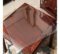 Tovaglia protettiva in PVC trasparente, impermeabile, lavabile e resistente, per casa e cucina, tappetino da scrivania e tappetino per pavimento (60 x 90 cm, spessore 1,5 mm)