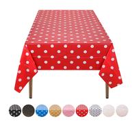 Tovaglia PVC Cover di Plastica Pulibile Impermeabile Panno Pulire Protezione New