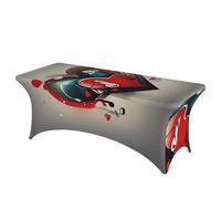 Tovaglia rettangolare con stampa Treble Love and Music professionale ed elegante, facile da installare