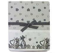 Tovaglia rettangolare cotone MICIO tavola da 6/12 persone stile shabby-chic