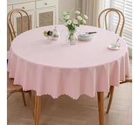 Tovaglia rettangolare impermeabile, 200 x 200 cm, in lino di cotone, a prova di fuoriuscite di olio, resistente alle pieghe, per sala da pranzo e cucina, perfetta per decorare la casa