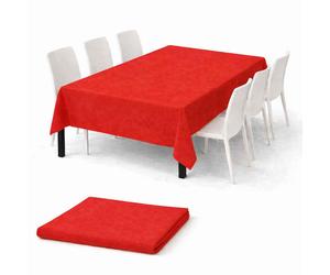 Tovaglia rettangolare tessuto non tessuto TNT 150x240 cm Rosso