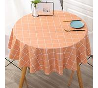 Tovaglia rotonda impermeabile antimacchia per cucina, casa, hotel e picnic, diametro 180 cm, copertura per caffè e sala da pranzo