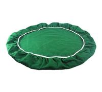 Tovaglia Rotonda in Feltro Verde Tovaglia per Tavolo Poker, Protezione per Tavolo Poker in Stile Casinò, Notte di Gioco, Riduzione del Rumore E Prevenzione dello Scivolamento