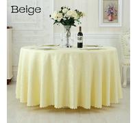 Tovaglia Rotonda Jacquard Matrimonio Hotel Banchetto Copritavolo Casa