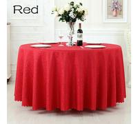 Tovaglia Rotonda Jacquard Matrimonio Hotel Banchetto Copritavolo Casa