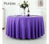 Tovaglia Rotonda Jacquard Matrimonio Hotel Banchetto Copritavolo Casa