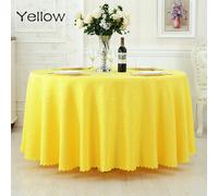 Tovaglia Rotonda Jacquard Matrimonio Hotel Banchetto Copritavolo Casa