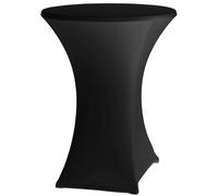 Tovaglia rotonda per catering Symposium, diametro 70 cm - nera