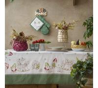 Tovaglia Thun Gnomes Stampa Decorativa Unisex Cotone Beige