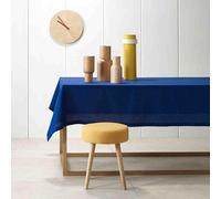 TOVAGLIA TINTA UNITA ZUCCHI FUSION SENZA TOVAGLIOLI IN PURO COTONE MADE IN ITALY (BLU, CM 140X180-6 POSTI)