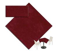 TOVAGLIA TNT BORDEAUX COPRIMACCHIA MONOUSO CM.100X100 TESSUTO NON TESSUTO CARTONE 100 PEZZI