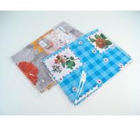 Tovaglia tovaglietta quadrata Felpata plastificata 120X120Cm Antimacchia