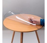 Tovaglia trasparente a prova di scottature, non scolorisce, pellicola protettiva per tavolo da pranzo