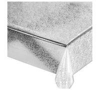 Tovaglia Trasparente Antimacchia Moderna Plastificata Lucida Copritavolo Pvc Mod.LUX 140X180 DIS_1