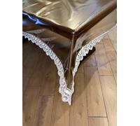Tovaglia Trasparente Cerata Tavola Antimacchia Pizzo Impermeabile PVC Cucina