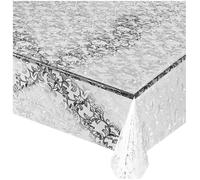Tovaglia Trasparente Antimacchia Moderna Plastificata Lucida Copritavolo Pvc Mod.LUX 140X220 DIS_19