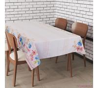 Tovaglia verdino ortensie Preziosa rasatello Thango A