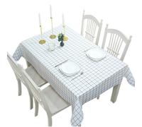 Tovaglie a scacchi ispessite 3 pezzi per uso rettangolare per tavolo da pranzo