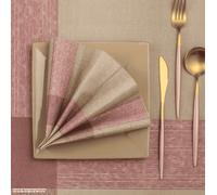 Tovaglie Airlaid Osteria Bordeaux 100x100 cm 20 pz Ro.ial per Ristorante