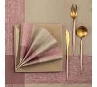 Tovaglie Airlaid Osteria Bordeaux 100x100 cm 20 pz Ro.ial per Ristorante