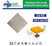 Tovaglie Copri macchia 25 / 50 Conf. Tessuto Non Tessuto Paris Corda Per Tavoli
