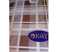 TOVAGLIE IN CARTA 100x100 SCOZZESE MARRONE - PZ. 200 -