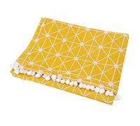 Tovaglie rettangolari in lino di cotone ANKROYU, copertura antipolvere in lino di cotone multiuso, copertura da tavolo lavabile antipolvere per lavatrice frigorifero (55 * 130 cm 51x21 pollici)