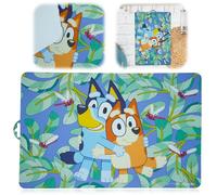 Tovaglietta americana Bluey per bambini, tovaglietta da pranzo divertente e colorata, tovaglietta per bambini riutilizzabile e facile da pulire, tovaglietta antiscivolo per i pasti