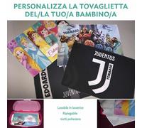 Tovaglietta americana Squadre calcio personalizzabile con il nome