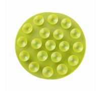 Tovaglietta Antiscivolo per Bambini con Ventosa, Piatto Ciotola 2 in 1 Portatile da Viaggio, Gioco Creativo per Pranzo - Verde