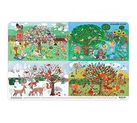 TOVAGLIETTA CROCODILE CREEK DOUBLE FACE 4 STAGIONI 44X28 CM