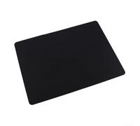 Tovaglietta in silicone antiscivolo, resistente al calore, leggera, arrotolabile, per casa, cucina, ristorante, picnic, barbecue, 40 x 30 cm, colore nero