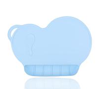 Tovaglietta in silicone per bambini, riutilizzabile, riutilizzabile, da viaggio, portatile, arrotolabile, antiscivolo, lavabile, per ristorante