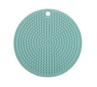 Tovaglietta in silicone per pentole calde, resistente al calore, sottobicchieri antiscivolo (A)