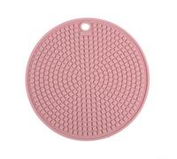 Tovaglietta in silicone per pentole calde, resistente al calore, sottobicchieri antiscivolo (B)