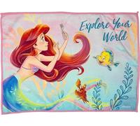 Tovaglietta in Tessuto Bambina Per Ariel La Sirenetta Fan, 40x30cm, Pranzo, per il Tempo Libero e la Scuola, Pieghevole