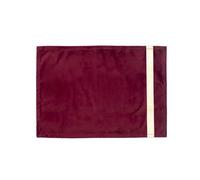 Tovaglietta in velluto con striscia verticale 33 x 48 cm - rosso - Ortisei
