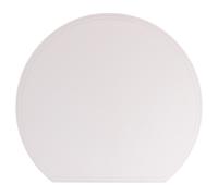 Tovaglietta mezzaluna double face soft touch, Horeca White