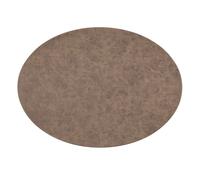 TOVAGLIETTA OVALE ZIC ZAC TRUMAN PELLE VEGANA MARRONE SCURO