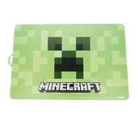 Tovaglietta per bambini con licenza Minecraft, 42 cm, antiscivolo, per bambini, riutilizzabile e lavabile, divertente tovaglietta stampata per pasti e pasti indipendenti