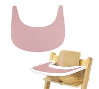 Tovaglietta per seggiolone, resistente, in silicone, pulita e igienica, per accessori per seggiolone Tripp Trapp, adatta per vassoio seggiolone per Tripp Trapp (rosa)