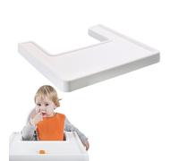 Tovaglietta per seggiolone - Tappetino per bambini da 16 pollici | Tappetino per pappa in silicone - Copri vassoio da pranzo impermeabile e antiscivolo per seggioloni, protezione da tavolo pieghevole